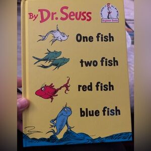 Dr. Seuss Book - 1 Fish, 2 Fish, Red Fish, Blue Fish